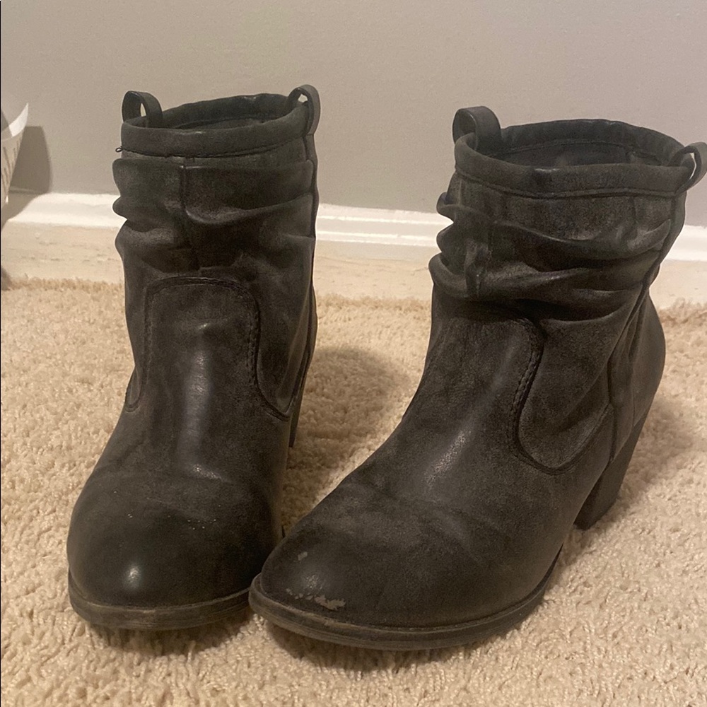 Dark Grey Women's Ankle Boots